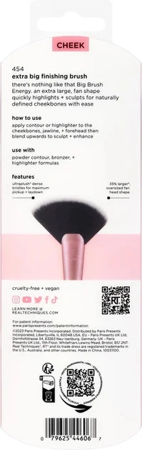 Pędzel do makijażu Real Techniques Extra Big Finising Brush 1 szt (79625446067) - obraz 3