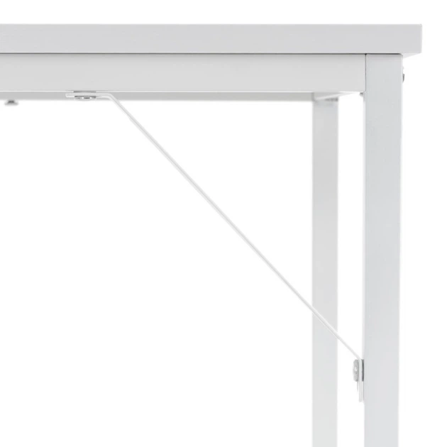 Комп'ютерний стіл Springos HF0042 100 x 50 x 76 см Білий (5908455305006) - зображення 7