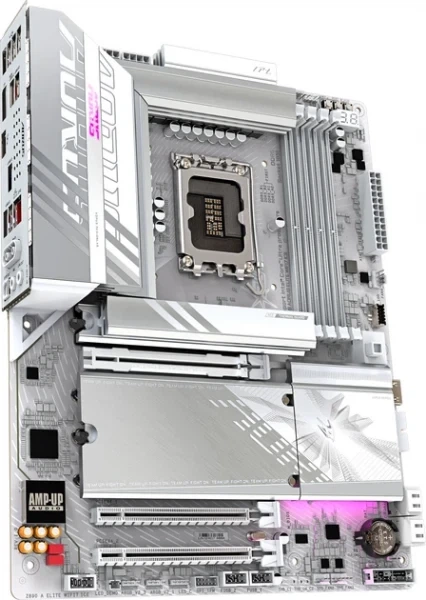 Материнська плата Gigabyte z890 aorus elite wf7 ice (s1851, z890, ddr5) - зображення 2