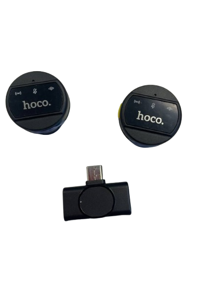 Микрофон Hoco L22 2in1 (Type c/Lighting) беспроводной - изображение 3