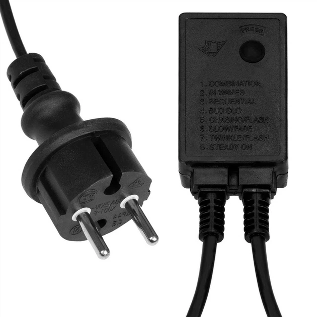 Wąż świetlny Springos CL1209 720 LED 30 m Multikolorowy (5907719422244) - obraz 8