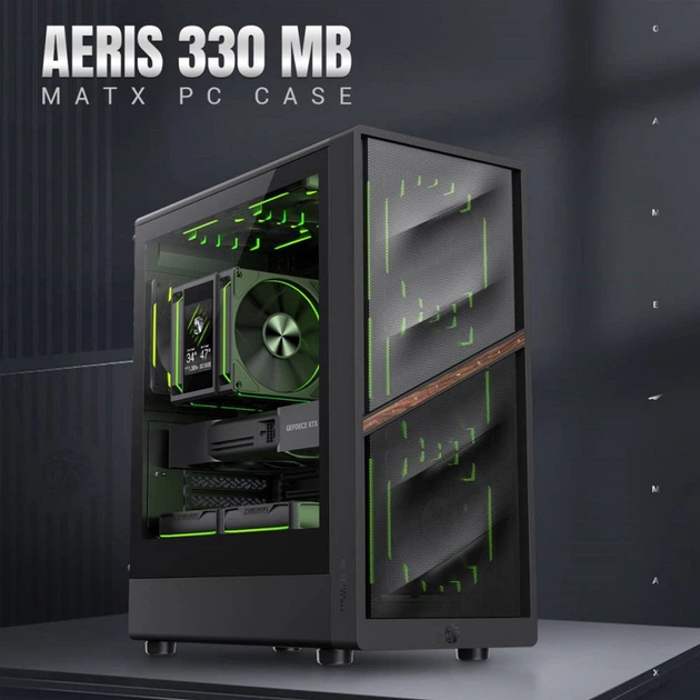 Корпус GameMax AERIS 330 MB - Фото 9 Корпус GameMax AERIS 330 MB - изображение 9