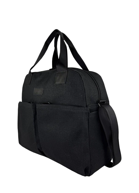 Сумка Унисекс Exodus Leather Canvas Черный S3305EX011 - Фото 2 Сумка Унисекс Exodus Leather Canvas Черный S3305EX011 - изображение 2