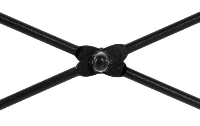 Biurko komputerowe SPRINGOS HF0046 regał z półkami Czarny (5908455305044) - obraz 7