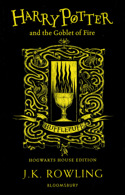 Harry Potter and the Goblet of Fire Гаррі Поттер і Келих Вогню - Видання Гафелпаф - М'яка обкладинка - Фото 1 Harry Potter and the Goblet of Fire Гаррі Поттер і Келих Вогню - Видання Гафелпаф - М'яка обкладинка - изображение 1