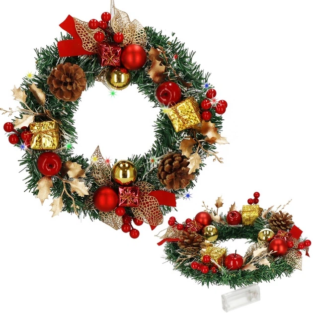 Wianek świąteczny Springos CA1318 ozdoba na drzwi 30 cm (5907719466132) - obraz 9