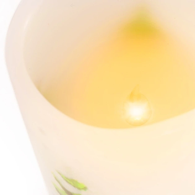 Świeca dekoracyjna Springos CA1455 LED na baterie świąteczny wzór 3 szt (5908455301800) - obraz 12