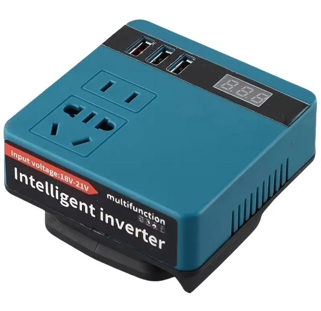 Інвертор 17-21 В - 220В на акумулятор Makita, Grand, Profitec