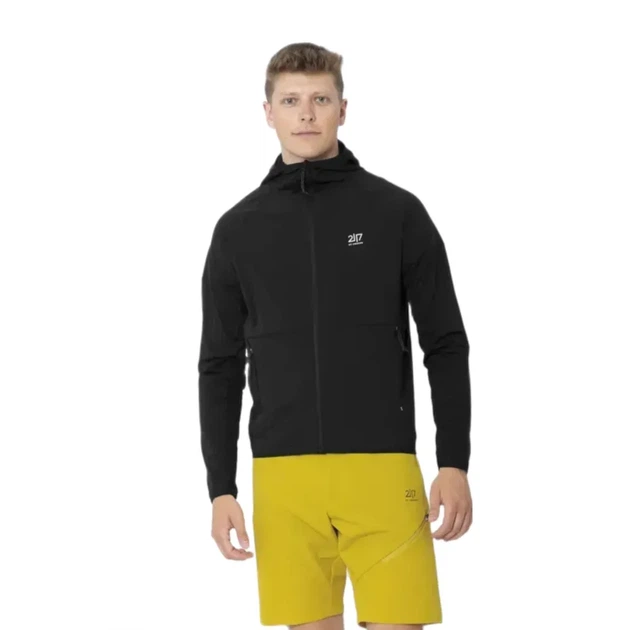 Флисовая мужская кофта 2117 of Sweden Trubo Fleece Jacket Mns black S (100085789) - изображение 7