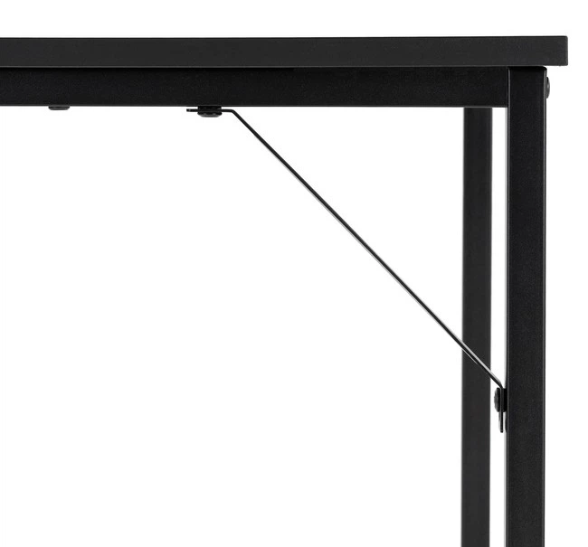 Biurko komputerowe Springos HF0043 100 x 50 x 76 cm Czarny (5908455305013) - obraz 3