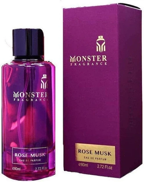 Woda perfumowana unisex Paris Corner Monster Fragrance Rose Musk 80 ml (6298770845455) - obraz 2