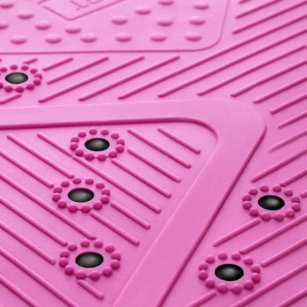 Platforma wibracyjna HMS SVP45 z linkami treningowymi Różowa (5908261686337)  - obraz 5