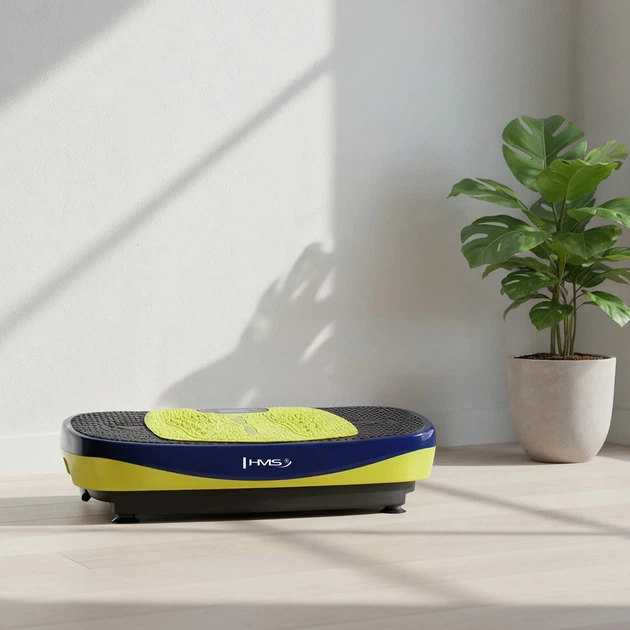 Вібраційна платформа HMS SVP11 з 3D‑накладкою та 2 двигунами Чорний з синім (5908261686405) - зображення 8