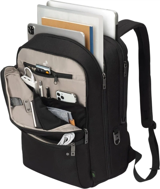 Рюкзак для ноутбука Dicota FIVE 14-16" Black (D32162-RPET) - зображення 6