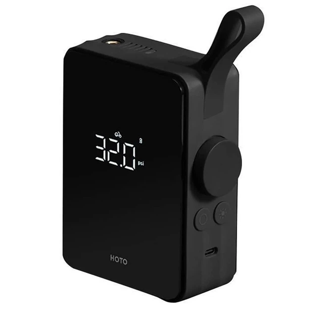Компрессор универсальный Xiaomi HOTO Portable Electric Tire Inflator (QWCQB001) - изображение 12