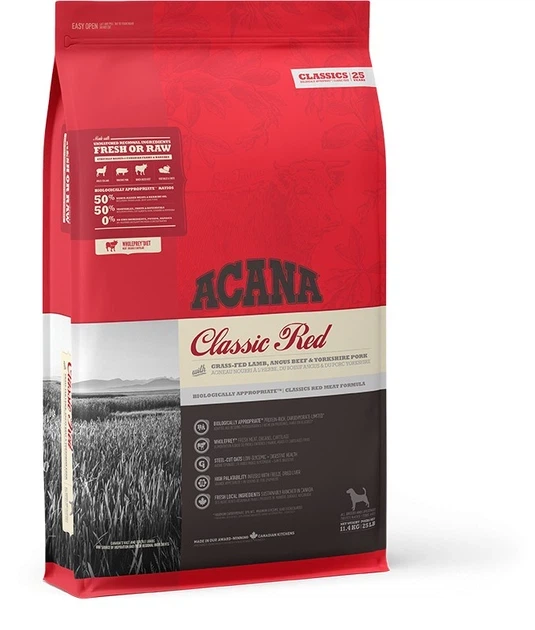 Сухой корм для собак ACANA Classic Red Meat для всех стадий жизни со вкусом ягненок, говядина, свинина 2 кг (a56120) - Фото 5 Сухой корм для собак ACANA Classic Red Meat для всех стадий жизни со вкусом ягненок, говядина, свинина 2 кг (a56120) - изображение 5