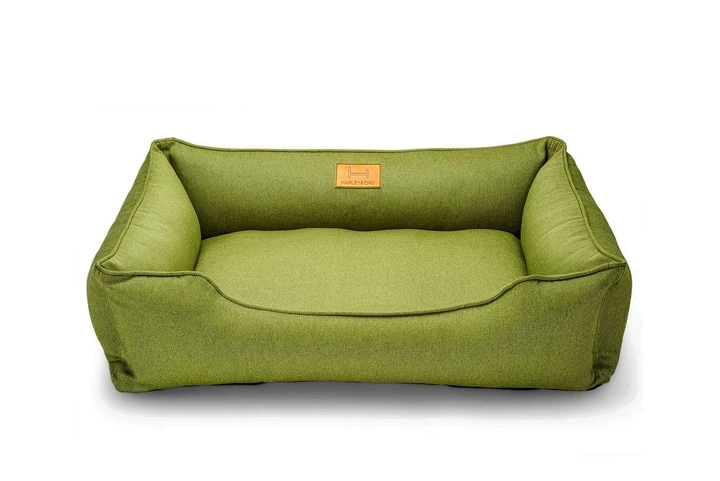Лежак Harley and Cho Dreamer Olive S 60x45 cm Оливковий для собак та котів (HC-003102677) - зображення 11