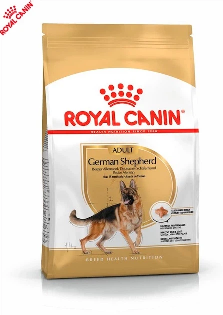 Сухой корм Royal Canin German Shepherd Adult для собак породы немецкая овчарка от 15 месяцев, 11 кг (2518110) - Фото 6 Сухой корм Royal Canin German Shepherd Adult для собак породы немецкая овчарка от 15 месяцев, 11 кг (2518110) - изображение 6