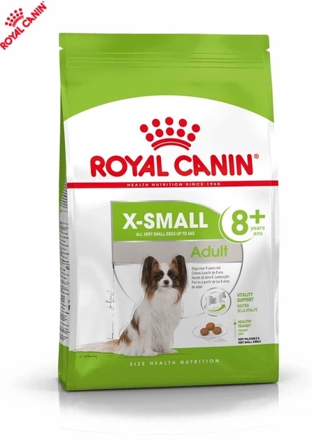 Сухой корм Royal Canin X-Small Adult 8+ - сухой корм для собак миниатюрных пород старше 8 лет, 3 кг (1004030) - изображение 7