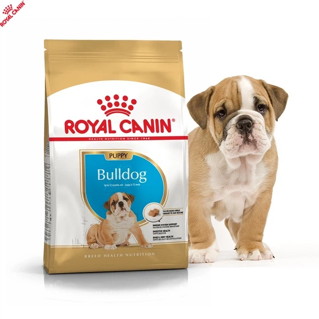 Royal Canin Bulldog Puppy – корм для щенков английского бульдога до 12 месяцев, 12 кг (39671201) - Фото 6 Royal Canin Bulldog Puppy – корм для щенков английского бульдога до 12 месяцев, 12 кг (39671201) - изображение 6