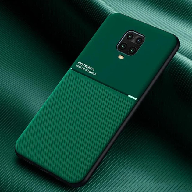 Силиконовый чехол IQS Design для Xiaomi Redmi Note 9s/Pro Зеленый - Фото 1 Силиконовый чехол IQS Design для Xiaomi Redmi Note 9s/Pro Зеленый - изображение 1