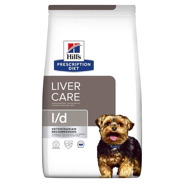 Hill's PRESCRIPTION DIET l/d Liver Care Сухий корм для собак для підтримання функції печінки, 1,5 кг - изображение 9
