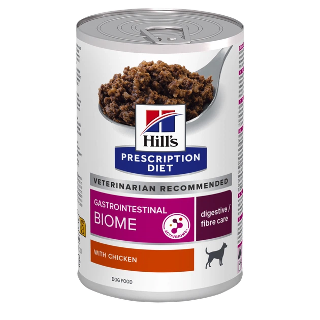 Hill’s PRESCRIPTION DIET Gastrointestinal Biome Вологий корм для собак при захворюваннях шлунково-кишкового тракту, консерва, 370 г - Фото 6 Hill’s PRESCRIPTION DIET Gastrointestinal Biome Вологий корм для собак при захворюваннях шлунково-кишкового тракту, консерва, 370 г - изображение 6