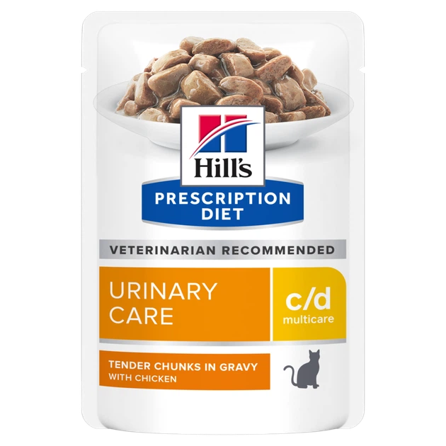 Вологий лікувальний корм для котів HILL'S Prescription Diet c/d догляд за сечовидільною системою 85 г - зображення 2