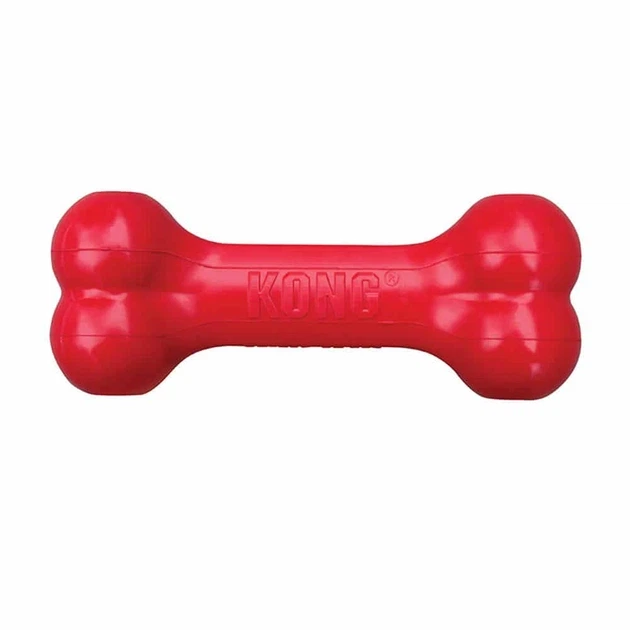 Іграшка Kong Puppy Goodie Bone кістка з мотузкою для цуценят мініатюрних порід, XS - изображение 2