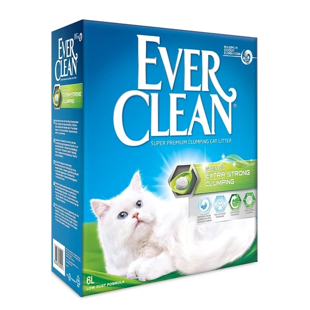 Ever Clean Extra Strong Clumping Scented Екстра сильно грудкуючий наповнювач із ароматом, 6 л - изображение 2