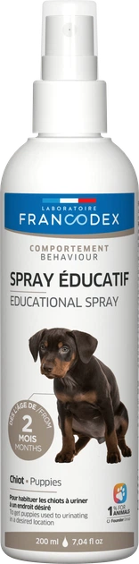 Laboratoire Francodex educational spray спрей для привчання цуценят до туалету, 200 мл - зображення 2