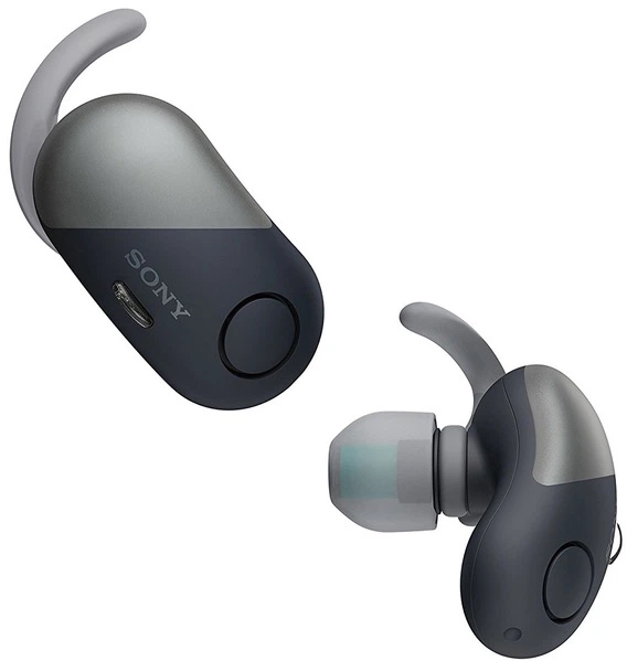 ヘッドホン SONY WF-SP700N(P) Наушники Sony WF-SP700N Black купить в интернет-магазине ROZETKA