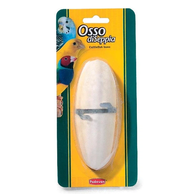 Био-камень из кости для птиц Padovan Osso di Seppia 14 г в упаковке (PP00260) - Фото 2 Био-камень из кости для птиц Padovan Osso di Seppia 14 г в упаковке (PP00260) - изображение 2