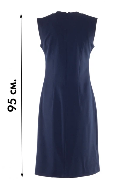 Жіночий жилет з запахом на молнії LadyLike 42 Темно-синій (ll2211620063360) - Фото 3 Жіночий жилет з запахом на молнії LadyLike 42 Темно-синій (ll2211620063360) - зображення 3