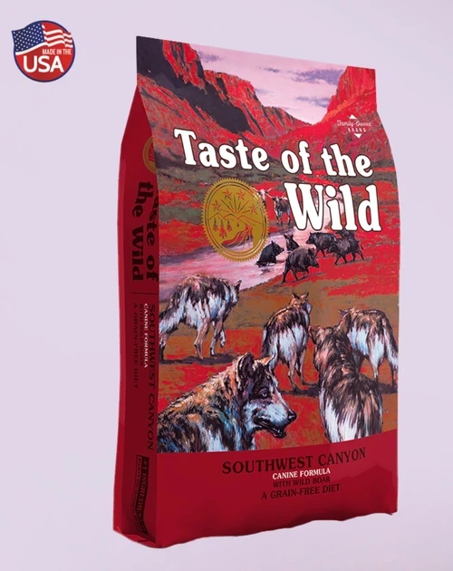 Сухой беззерновой корм для собак всех пород на всех стадиях жизни TOW Taste of the Wild Southwest Canyon Canine дикий кабан 5.6 кг (9758-HT77) - изображение 3