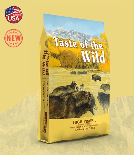 Сухой беззерновой корм для взрослых собак всех пород TOW Taste of the Wild High Prairie Canine бизон & оленина 18 кг (9855-HT56) - Фото 2 Сухой беззерновой корм для взрослых собак всех пород TOW Taste of the Wild High Prairie Canine бизон & оленина 18 кг (9855-HT56) - изображение 2