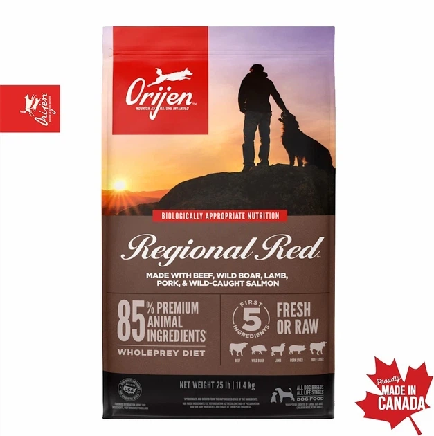 Сухой корм для собак для всех пород Orijen Regional Red Dog 2 кг (o18420) - изображение 6