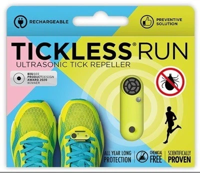 Ультразвуковий відлякувач кліщів для людей TickLess Run (UV Yellow) - зображення 4
