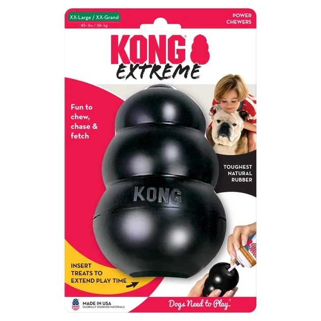 Іграшка Kong Extreme суперміцна груша-годівниця для собак великих і гігантських порід, XXL - изображение 6