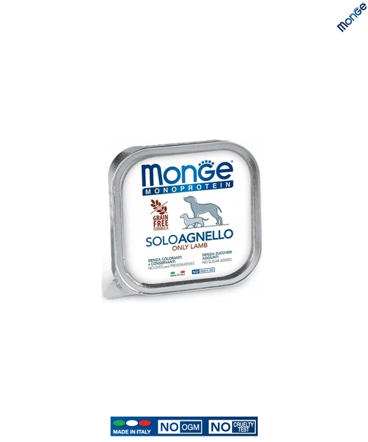 Влажный корм Monge Dog Wet SOLO 100% ягненка 0.15 кг (014151) - изображение 2