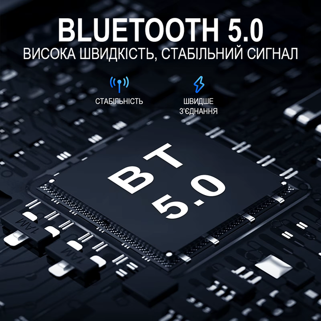 Мотоциклетный мультимедийный монитор Podofo A-4058 с 5" экраном, Bluetooth, Apple CarPlay и Android Auto, для мотоцикла, черный - изображение 3