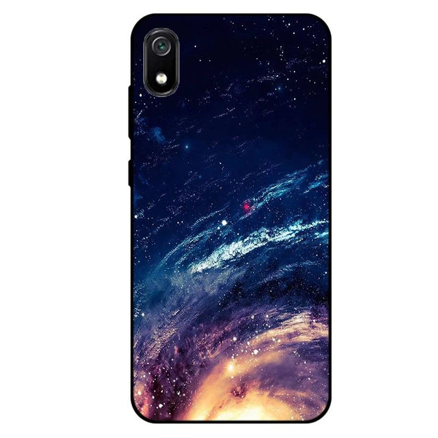 Глянцевый силиконовый бампер для Xiaomi Redmi 7a с картинкой Туманность - Фото 1 Глянцевый силиконовый бампер для Xiaomi Redmi 7a с картинкой Туманность - изображение 1