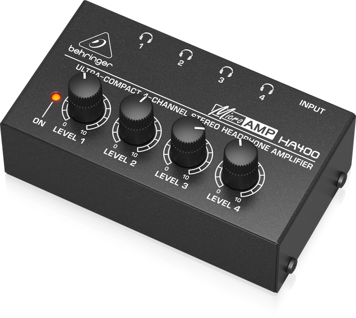 Підсилювач для навушників Behringer HA400 (4033653010856) - зображення 5