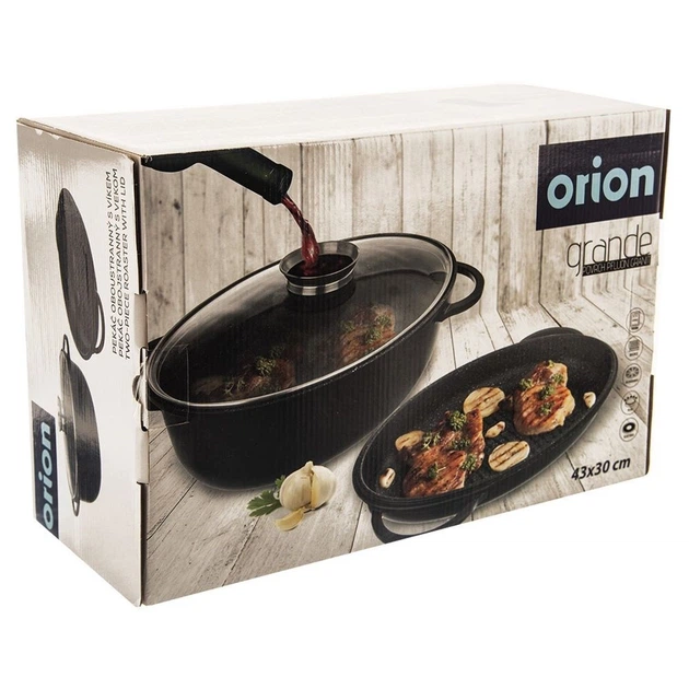 Brytfanna Orion z pokrywką 10 l (8592381177003) - obraz 7