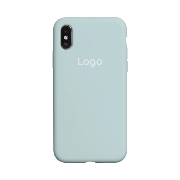 Чохол Silicone Case Full Size (AA) для iPhone X/Xs 17.Turquoise - Фото 1 Чохол Silicone Case Full Size (AA) для iPhone X/Xs 17.Turquoise - изображение 1