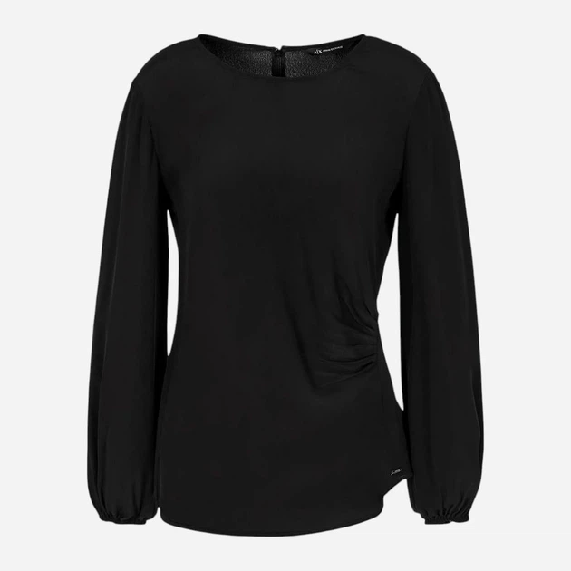 Блузка женская Armani Exchange 697964335 M Черная (1159851016) - изображение 5