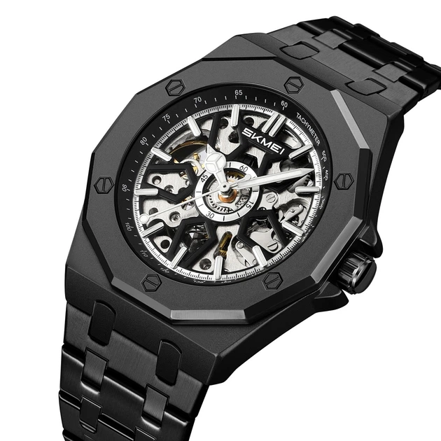 Наручний годинник Skmei M036PBK Black - изображение 2