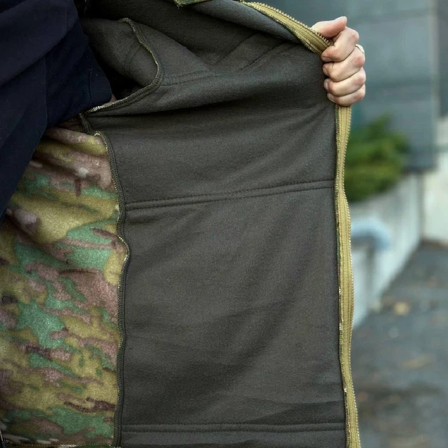 Флісова кофта GEN 10 з капюшоном мультикам розмір 4XL - зображення 2