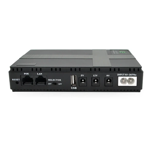 Джерело безперебійного живлення DC UPS для роутера, ONU, камер – 5V/9V/12V, багатофункціональний портативний UPS з USB та кабелями - изображение 5