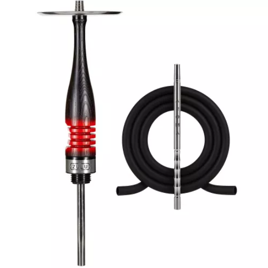 Шахта кальянная Aroma Hookah Zulu Black-Red 63 см под уплотнитель Арома Хука Зулу Черно-красная Нержавеющая сталь с деревянной накладкой - Фото 1 Шахта кальянная Aroma Hookah Zulu Black-Red 63 см под уплотнитель Арома Хука Зулу Черно-красная Нержавеющая сталь с деревянной накладкой - изображение 1